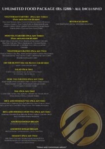 Craft beer and gourmet food menu at Hashtag 88 – ideal for corporate parties in Marathahalli, Bangalore